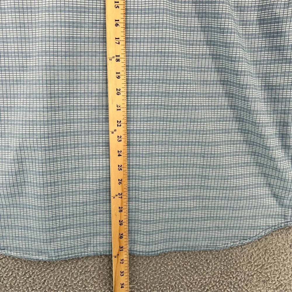 5.11 Tactical Shirt Mens‎ XL Blue White Plaid Button Up Short Sleeve - Picture 15 of 16